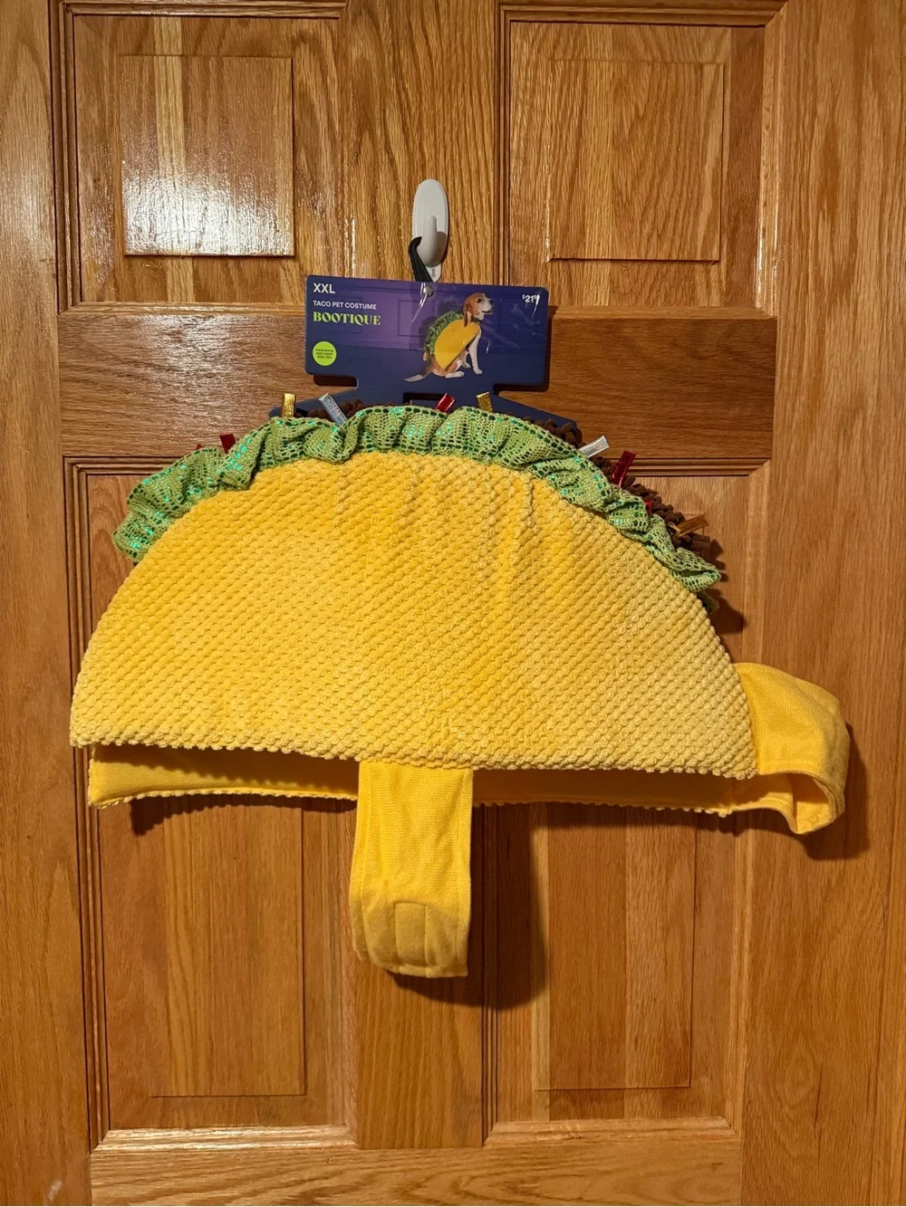 Bootique Yellow Taco Pet Costume for Dogs